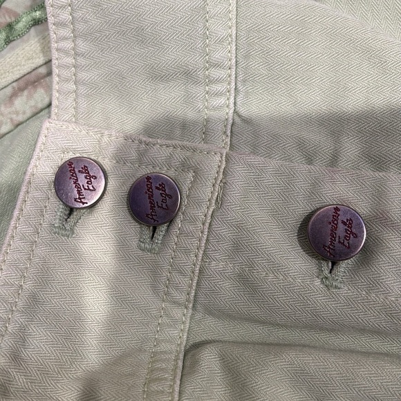 American Eagle Outfitters Light Green Skater Skirt - Picture 4 of 4